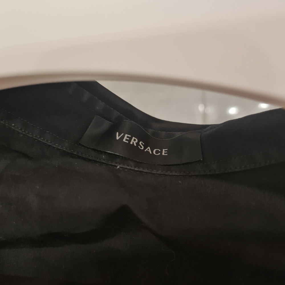 Black Versace shirt